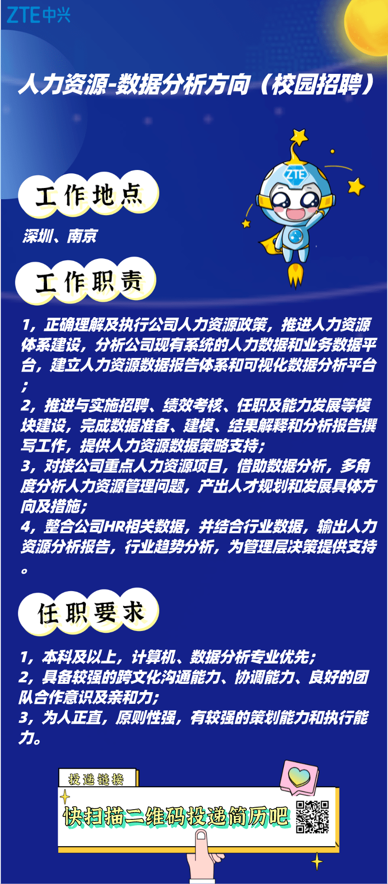 中兴通讯招聘信息发布